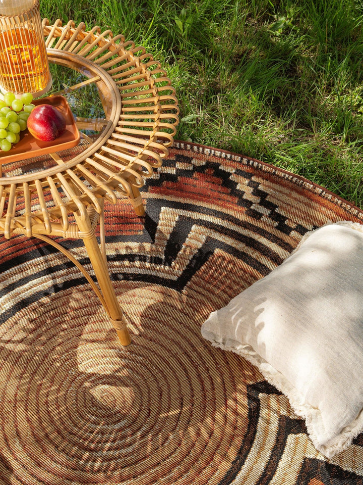 In- & Outdoor-Teppich Artis Beige/Kupfer - benuta PLUS - RugDreams®