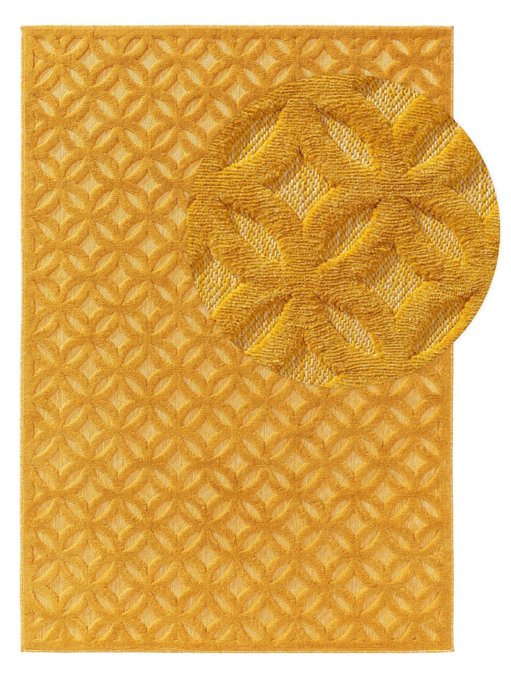 In- & Outdoor-Teppich Bonte Gelb - benuta PLUS - RugDreams®