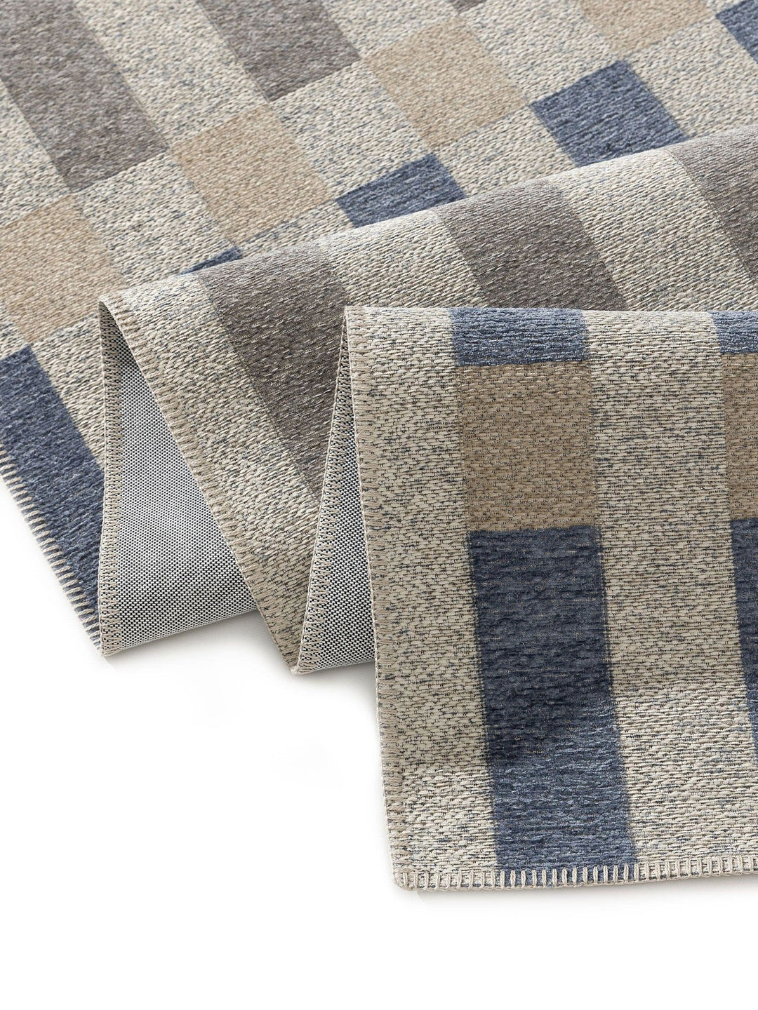 In- & Outdoor-Teppich Kiano Multicolor/Blau - benuta Nest - RugDreams®