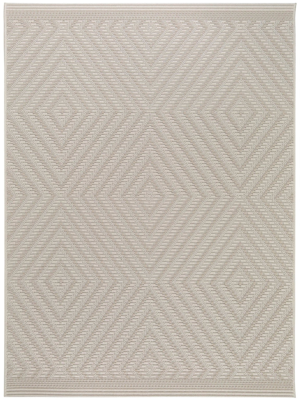 In- & Outdoor-Teppich Naoto Weiß - benuta PLUS - RugDreams®