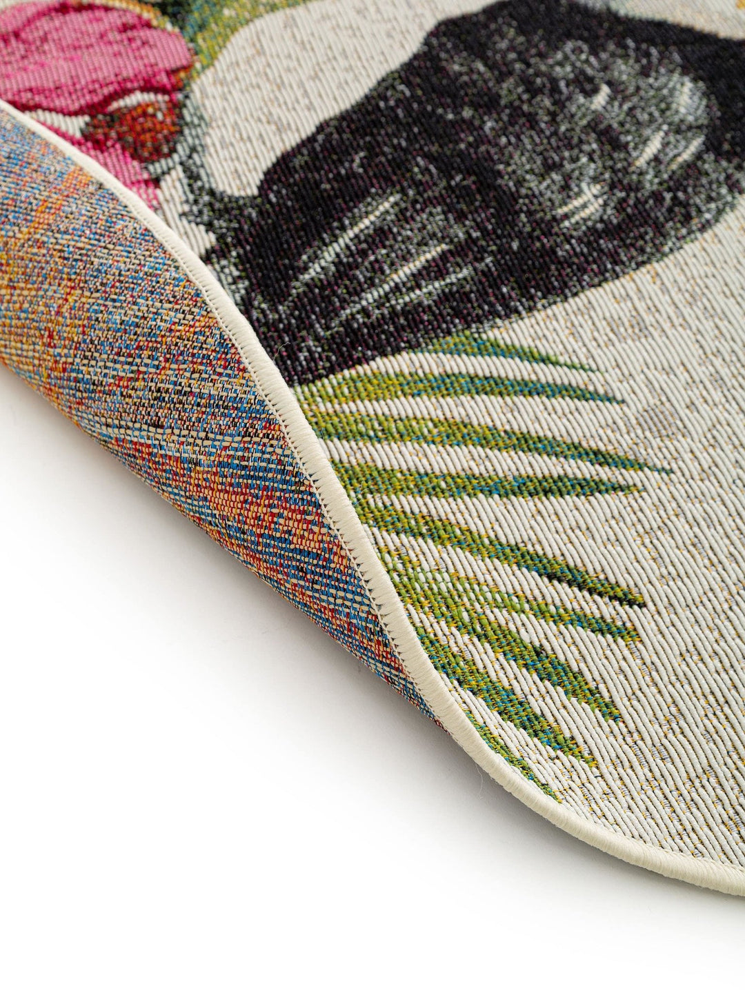 In- & Outdoor-Teppich rund Artis Multicolor - benuta PLUS - RugDreams®