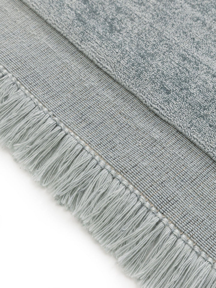 Teppich aus recyceltem Material Jade Türkis - benuta ESSENTIALS - RugDreams®