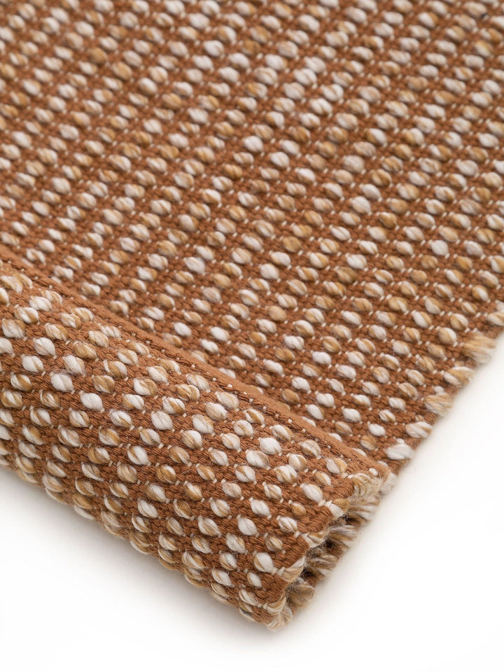 Teppich aus recyceltem Material Nyssa Hellbraun - benuta PLUS - RugDreams®