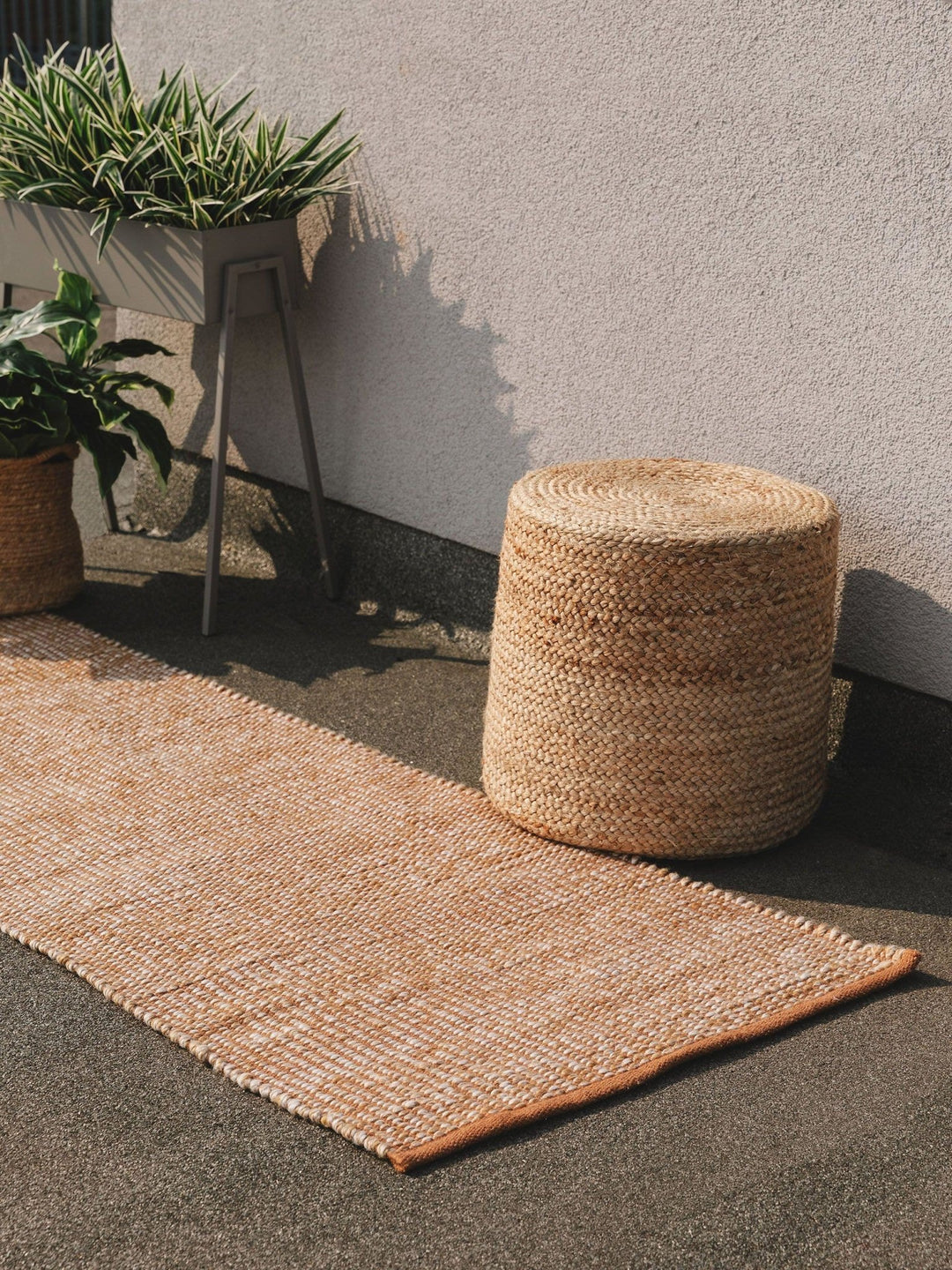 Teppich aus recyceltem Material Nyssa Hellbraun - benuta PLUS - RugDreams®