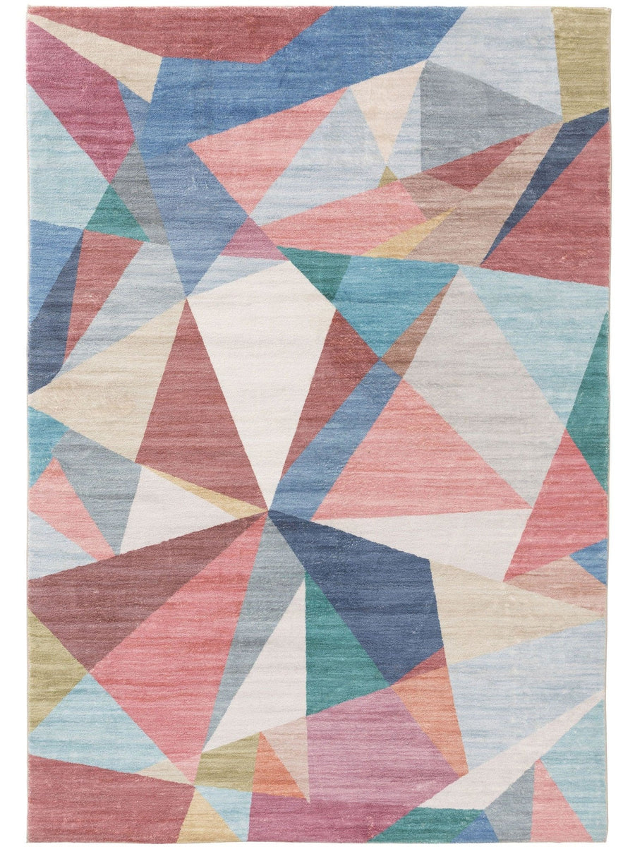 Teppich Mara Multicolor/Pink - benuta TRENDS - RugDreams®
