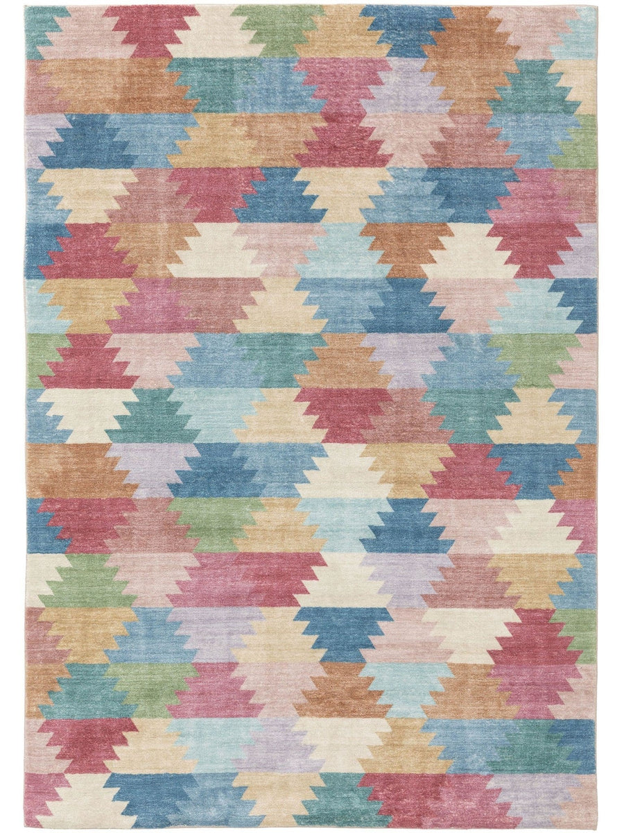 Teppich Mara Multicolor/Pink - benuta TRENDS - RugDreams®