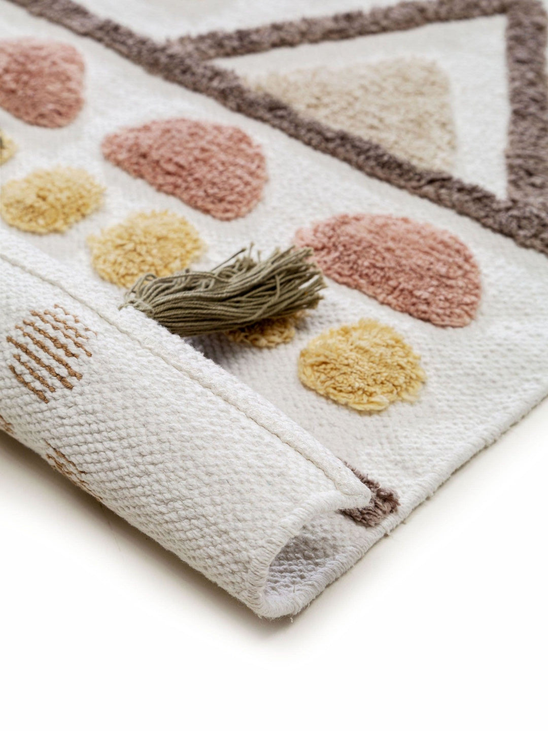 Waschbarer Kinderteppich Maya Multicolor/Beige - Lytte - RugDreams®