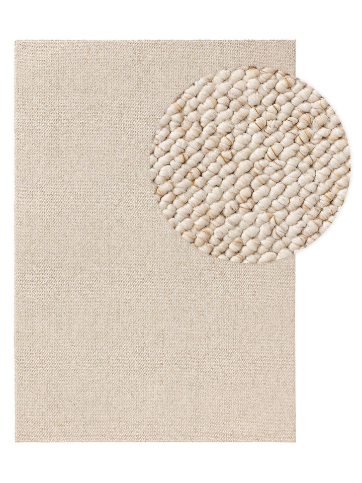 Waschbarer Teppich Enzo Cream - benuta Nest - RugDreams®